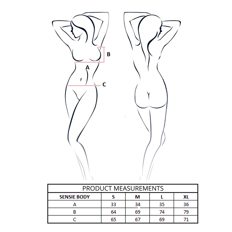 PASSION - BODY SENSIE BORDEAUX L/XL