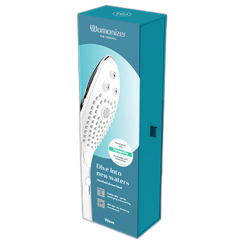WOMANIZER - SOFFIONE DOCCIA STIMOLANTE CLITORIDEO WAVE CROMATO