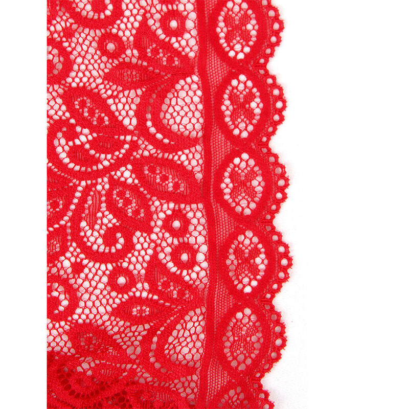 SUBBLIME - 953874 BODY COPPA APERTA ROSSO S/M