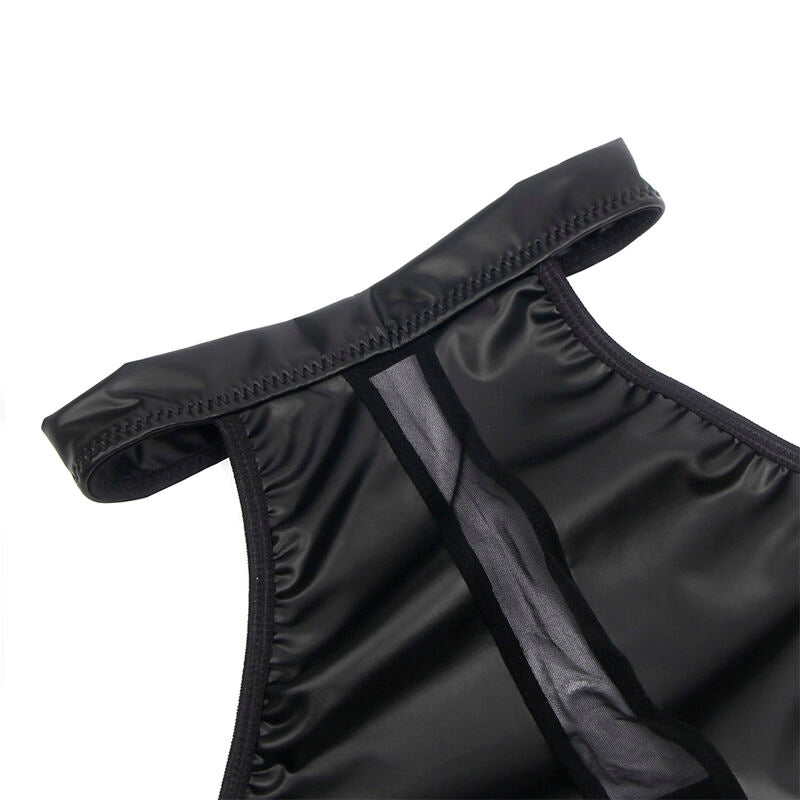 SUBBLIME - 955472 ABITO CON SCOLLO ALTO E TRASPARENZE NERO S/M