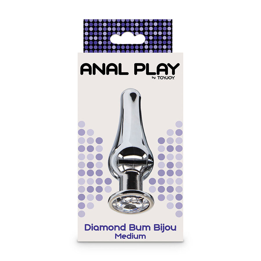 TOYJOY - ANAL PLAY DIAMOND BUM BIJOU PLUG ANALE MEDIO