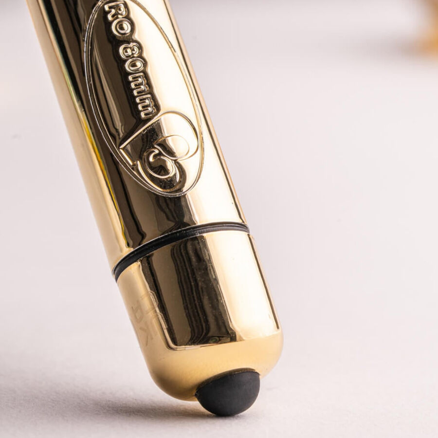 ROCKS-OFF - PROIETTILE VIBRANTE RO-80 CHAMPAGNE GOLDEN