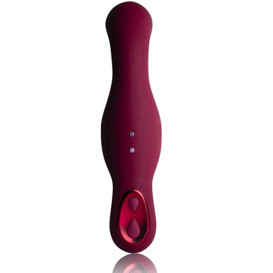 ROCKS-OFF - VIBRATORE PER PUNTO G ROSSO RUBY GLOW