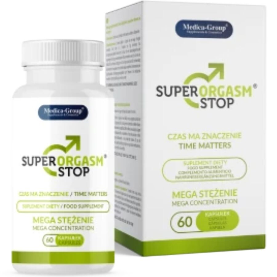 MEDICA GROUP - SUPER ORGASM STOP DELAY PER UOMINI 60 CAPSULE