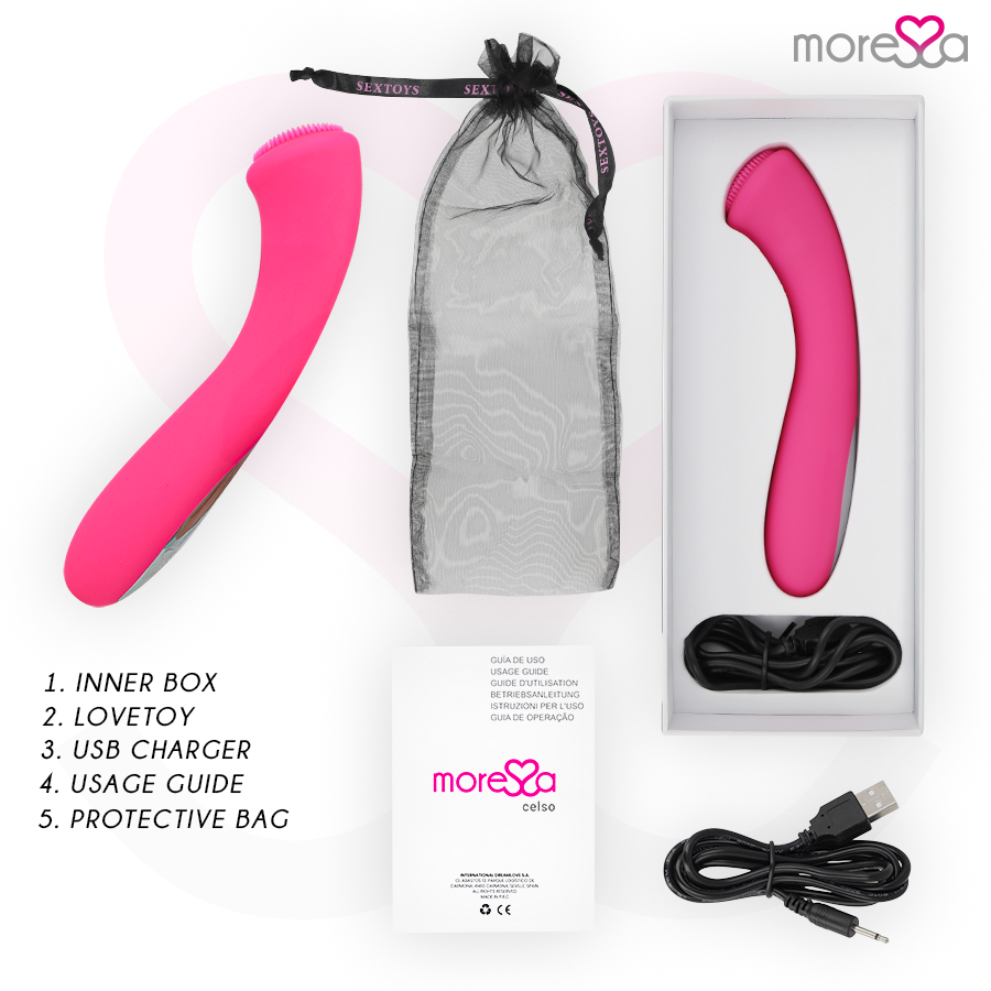 MORESSA - CELSO PREMIUM SILICONE RICARICABILE