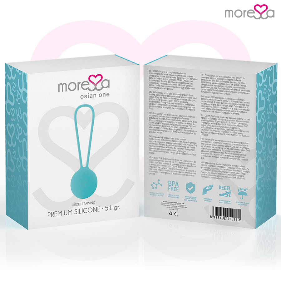 MORESSA - OSIAN ONE PREMIUM SILICONE TURCHESE