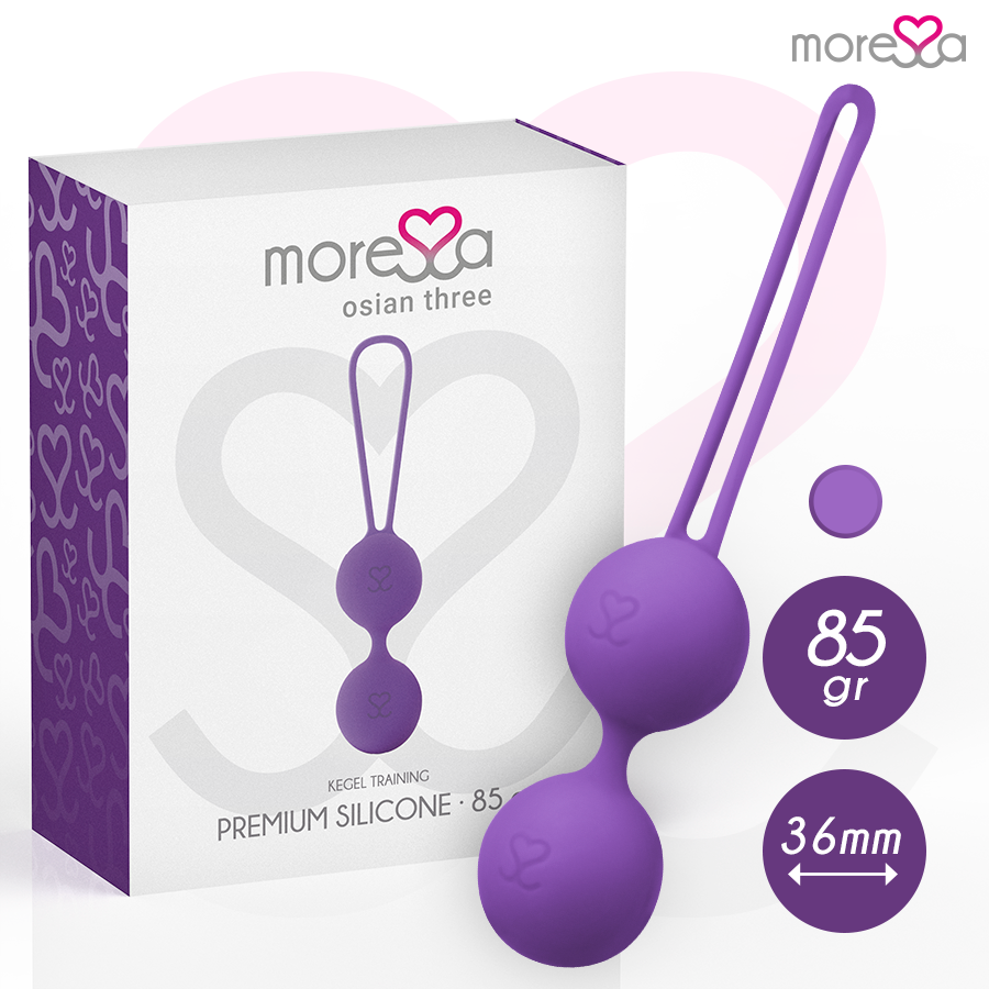 MORESSA - OSIAN TRE PREMIUM SILICONE LILLA