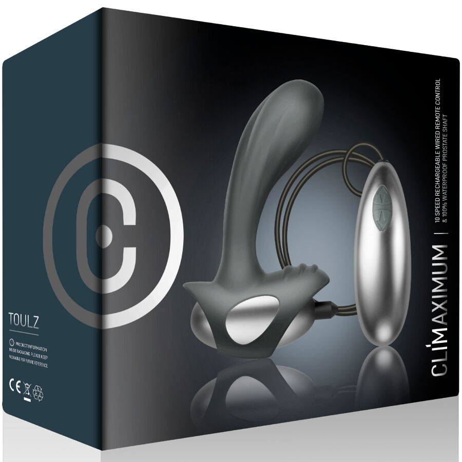 CLIMAXIMUM - MASSAGGIATORE PROSTATICO CON CAVO TOULZ