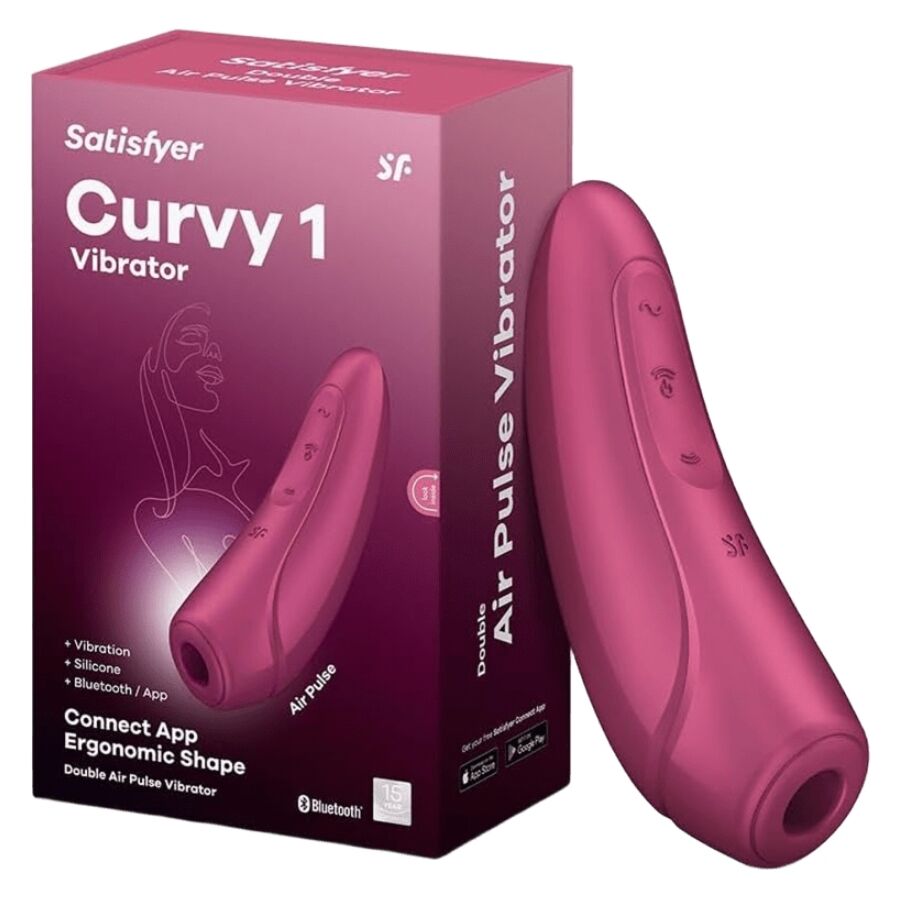 SATISFYER - CURVY 1 ROSSO ROSA
