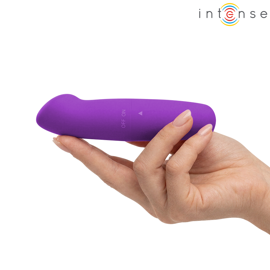 INTENSE - VIBRATORE PER IL PUNTO G PHIL VIOLA 13 CM
