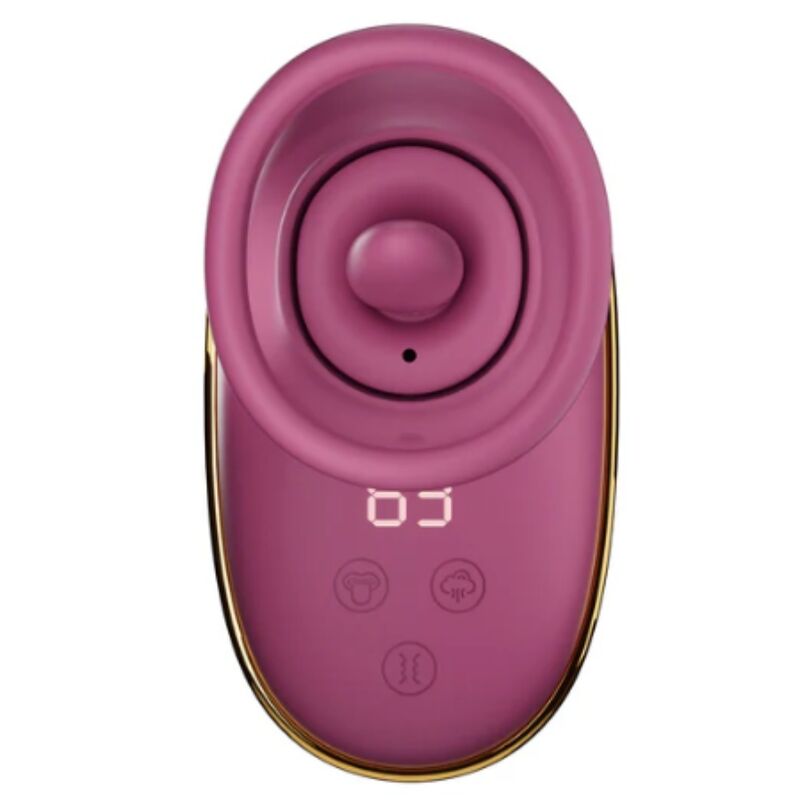 SHE.E.O - POMPA AUTOMATICA PER LA STIMOLAZIONE CLITORIDEA CON EFFETTO LECCHIO (VIOLA)