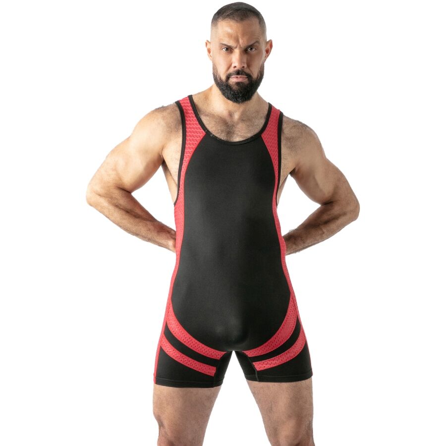 LOCKER GEAR - CANOTTA AD ACCESSO LIBERO ROSSA S