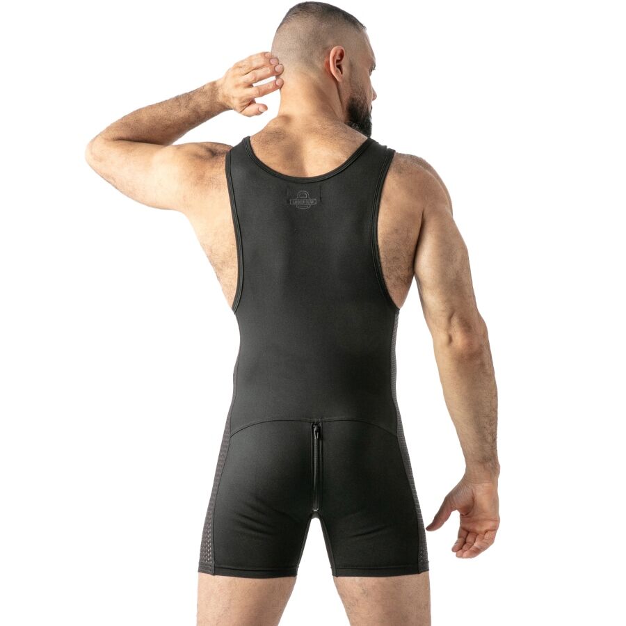 LOCKER GEAR - CANOTTA NERA AD ACCESSO LIBERO XL