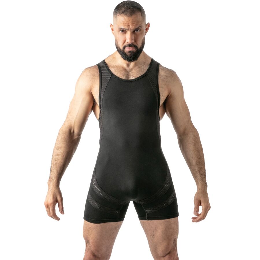 LOCKER GEAR - CANOTTA NERA AD ACCESSO LIBERO XL