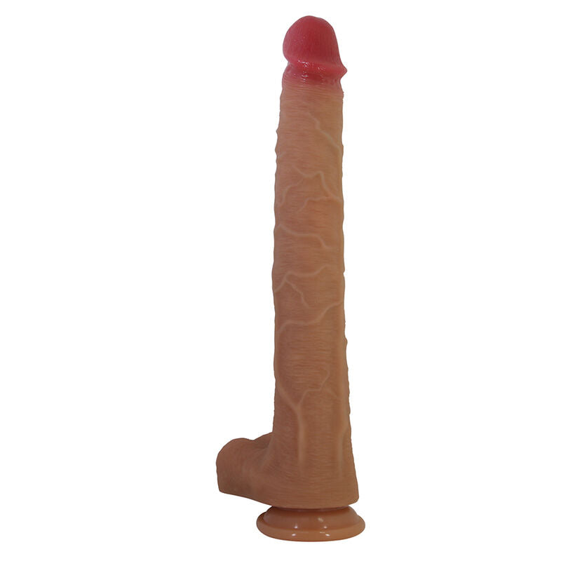 PRETTY LOVE - TERIN PLUS DILDO IN SILICONE REALISTICO CON VENTOSA 37,6 CM Ø 5,5 CM