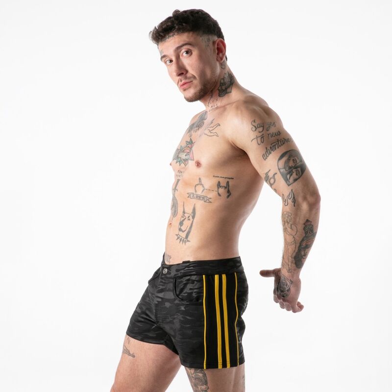 LOCKER GEAR - ACCESSO MILITARE COMPLETO GIALLO CORTO L