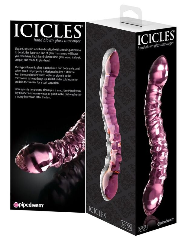 ICICLES - MASSAGGIATORE IN VETRO N. 55
