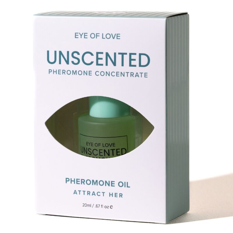 EYE OF LOVE - OLIO PROFUMATO CON FEROMONI PER UOMO, SENZA PROFUMO, 20 ML
