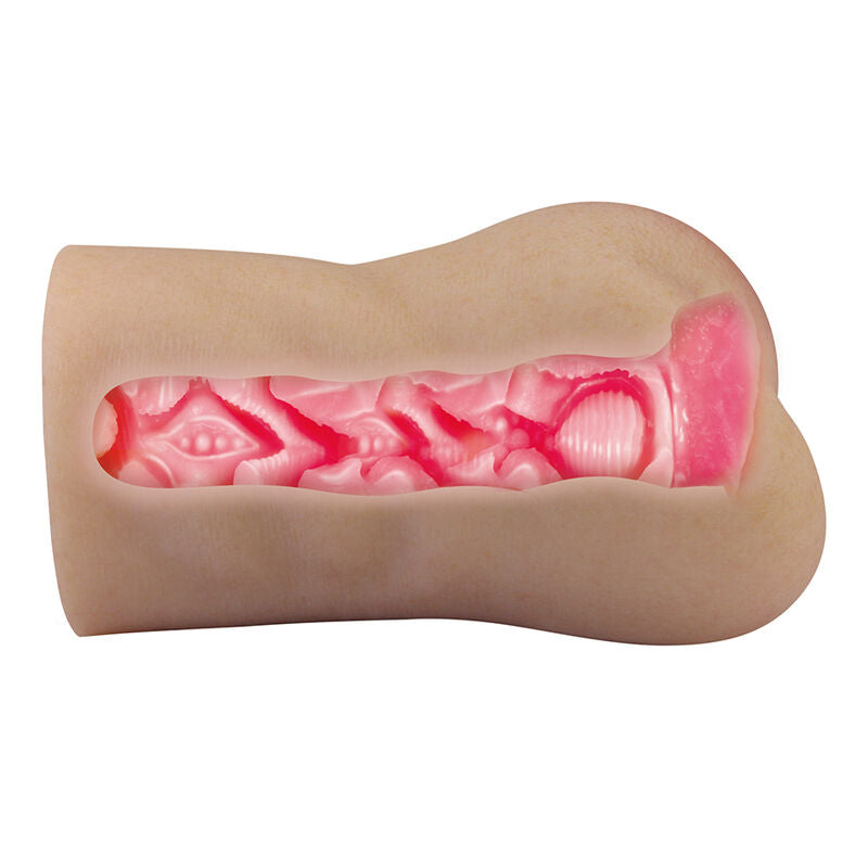 PRETTY LOVE - OTTILIE MASTURBATORE VAGINALE IN SILICONE REALISTICO, COMPATTO, NATURALE
