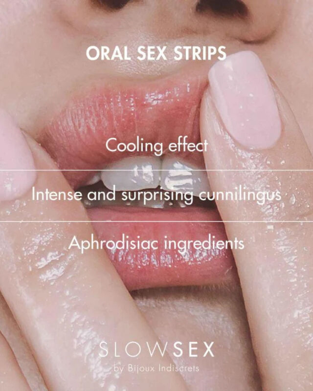 BIJOUX INDISCRETS - STRISCE DI SESSO ORALE SLOW SEX
