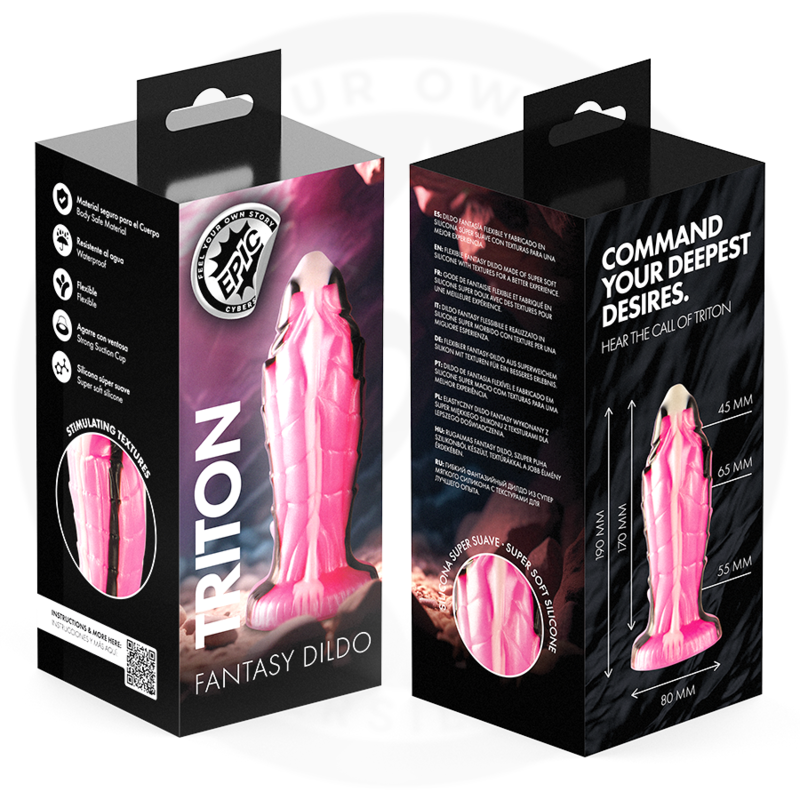 EPIC - TRITON DILDO LA FORZA DEL RETTORE