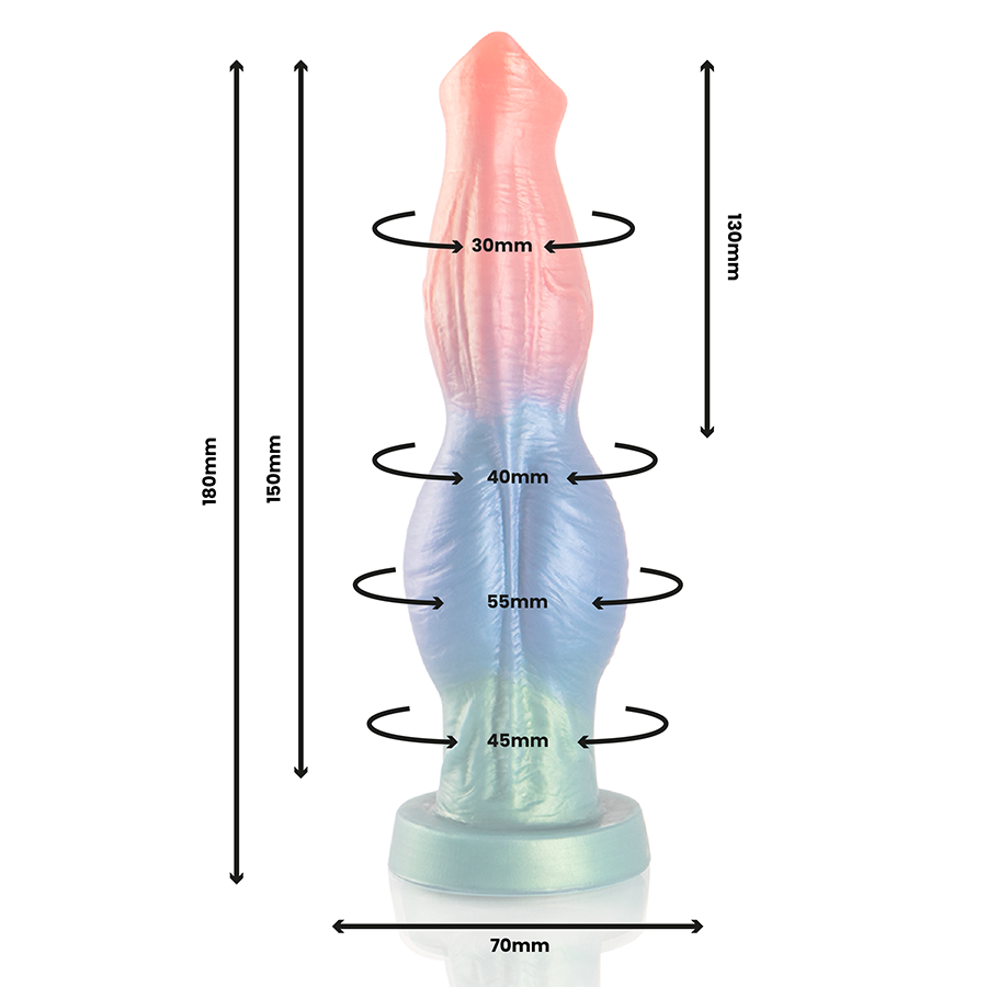 EPIC - ARION DILDO SYMPHONY OF PLEASURE TELECOMANDO RICARICABILE