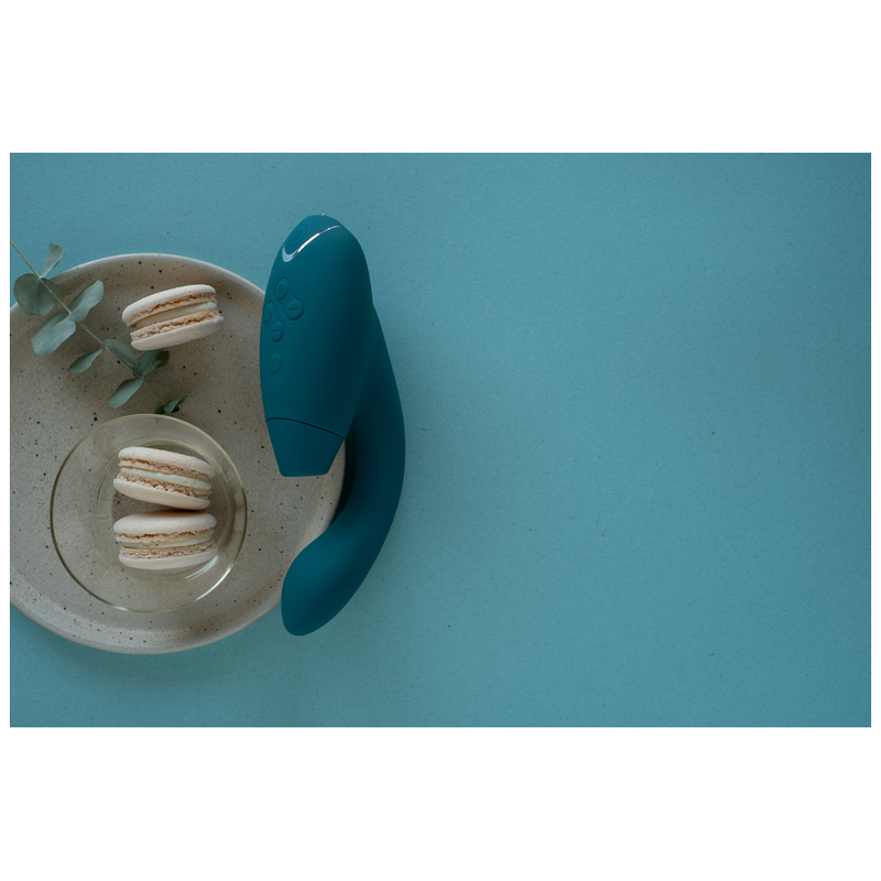 WOMANIZER - STIMOLATORE DUO 2 BLU PETROL