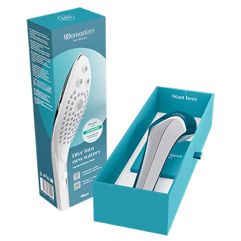 WOMANIZER - SOFFIONE DOCCIA STIMOLANTE CLITORIDEO WAVE CROMATO