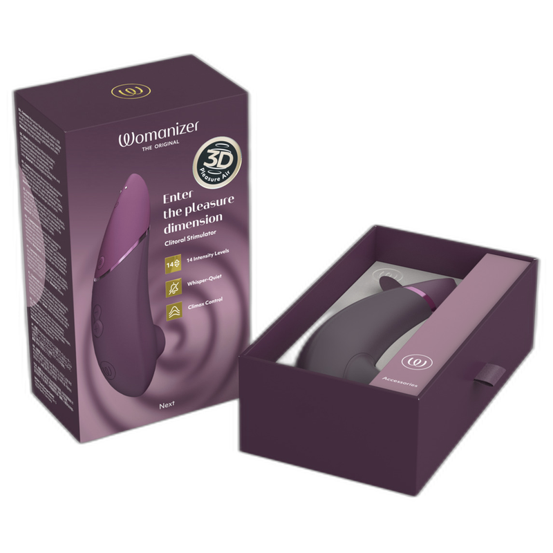 WOMANIZER - NEXT STIMOLATORE CLITORIDEO VIOLA SCURO