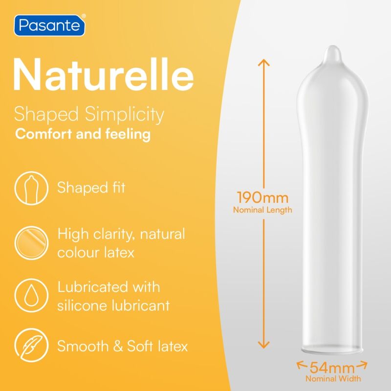 PASANTE - PRESERVATIVO NATURELLE CONFEZIONE DA 3
