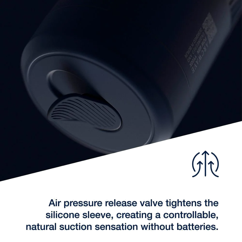 ARCWAVE - POW STROKER MANUALE CON CONTROLLO DELL'ASPIRAZIONE BLU