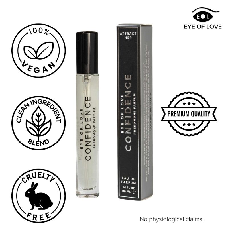 EYE OF LOVE - EOL PHEROMONE PARFUM 10 ML - CONFIDENCE