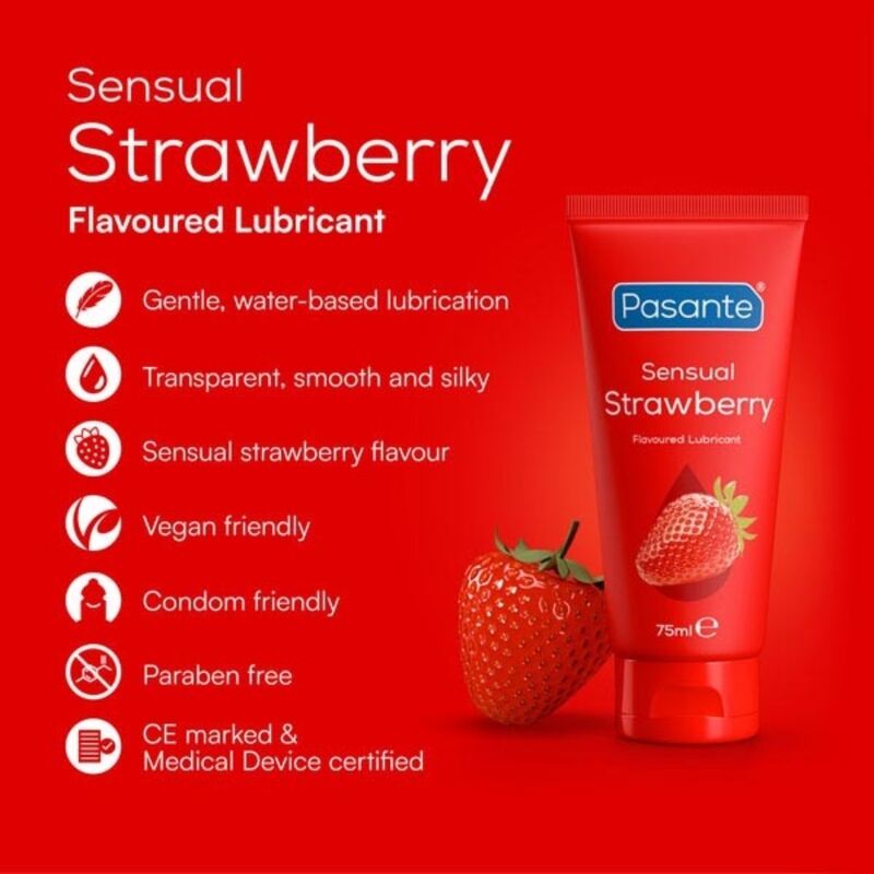 PASANTE - LUBRIFICANTE GUSTO FRAGOLA 75 ML