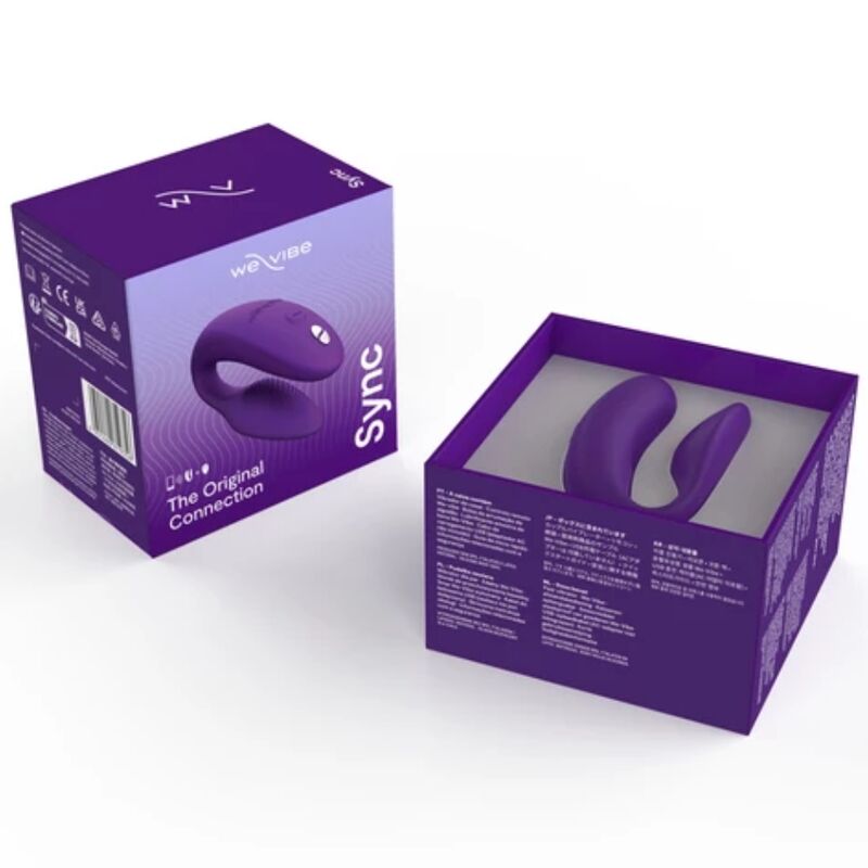 WE-VIBE - VIBRATORE PER COPPIE REGOLABILE SYNC 2 VIOLA