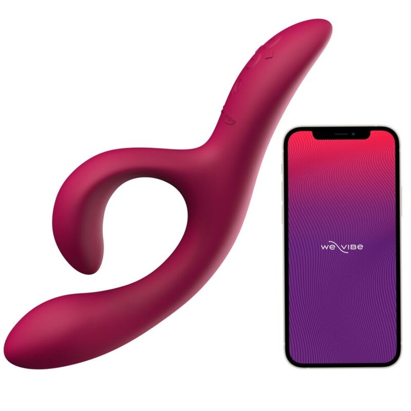 WE-VIBE - NOVA 2 VIBRATORE A CONIGLIO FLESSIBILE CON 10 MODALITÀ DI VIBRAZIONE E CONTROLLO TRAMITE APP VIOLA