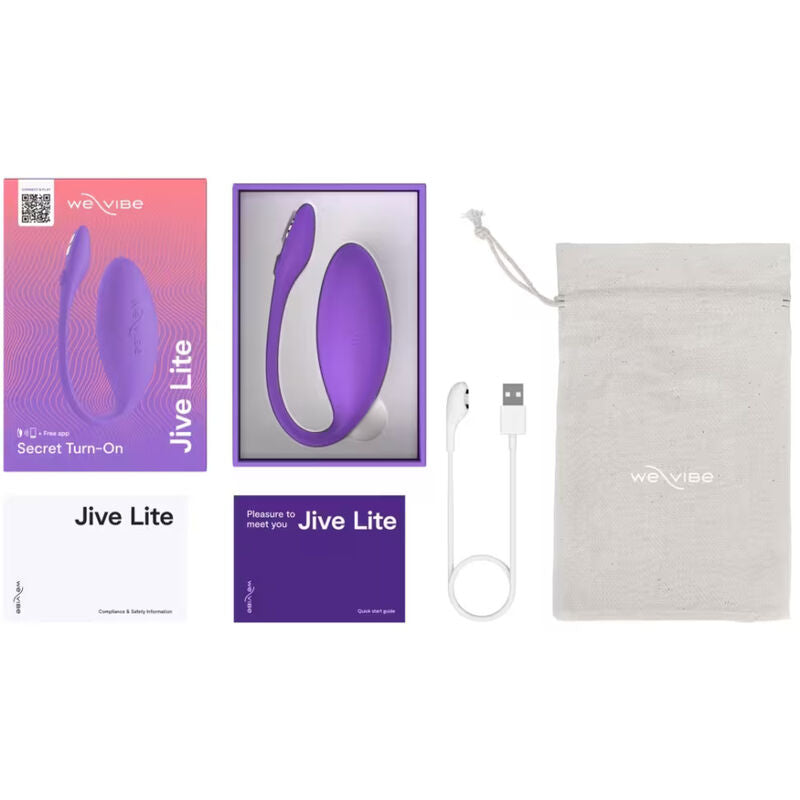 WE-VIBE - VIBRATORE A UOVO INDOSSABILE CONTROLLABILE TRAMITE APP JIVE LITE, VIOLA