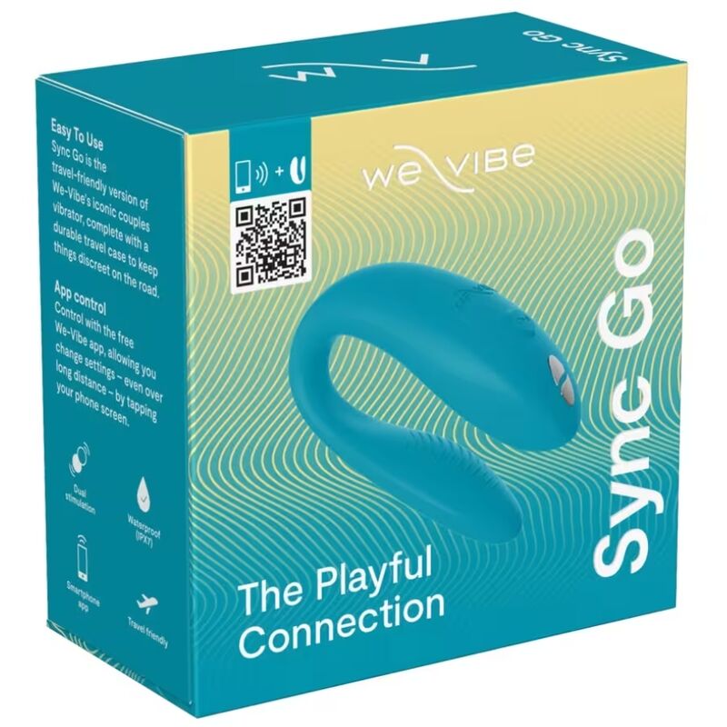 WE-VIBE - SYNC GO DUAL STIMOLATORE TURCHESE